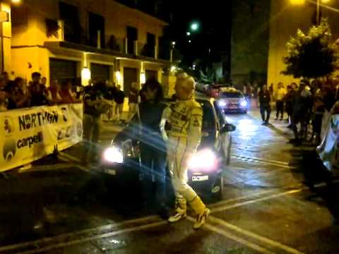 Arrivo Silvia Rocchi e Lady Tuning Ronde del Maury 2011