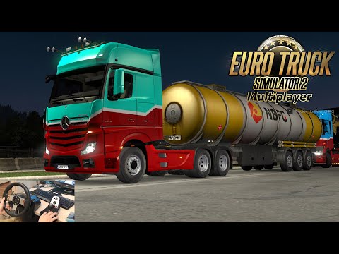 London - Hannover | Ein Abstecher nach Düsseldorf - MB New Actros | Let's Play ETS 2 MP #321 [G27]