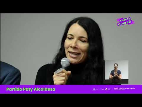 Imagen Debates Paty Alcaldesa - San José habitable y transitable