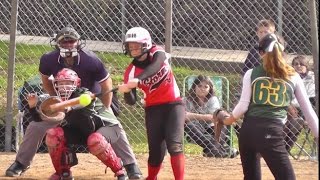 preview picture of video '2 RBI Home Run Vs Diamonds. Fast Pitch Travel Softball. Emily Burrow GOHS Class of 2017'