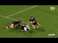 Damian McKenzie try saving tackle then wins turnover