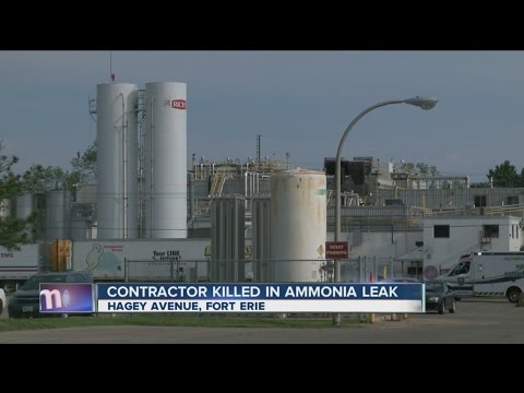 Ammonia leak at Ft. Erie Rich Products, 1 dead