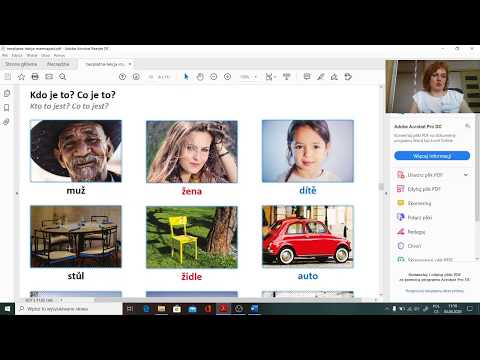 Kurs czeskiego - Lekcja 3 - czeskie przymiotniki i rodzaj