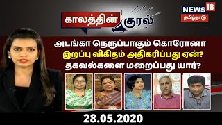 Kaalathin Kural | அடங்கா நெருப்பாகும் கொரோனா இறப்பு விகிதம் அதிகரிப்பது ஏன்? தகவல்களை மறைப்பது யார்?