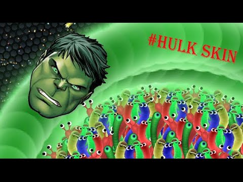 SLITHER.IO | AVENGERS # HULK SKIN (Avengers Filmschlangenspiel mit Hulk Skin)