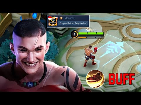 MOONTON THANKYOU FOR THE NEW UPDATE BUFF PAQUITO!! (auto paquito back to meta)