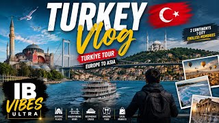 🌉 Istanbul Bosphorus Cruise Tour 🇹🇷 | Turkey Travel Vlog | IB Vibes Ultra#turkey #enjoy 