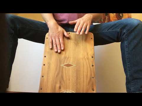 R&B Groove auf dem Cajon