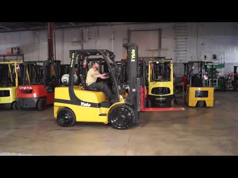 Yale 2007 6,000lb LP (Propane) #823E - Forklift for sale