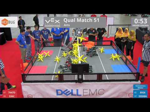 2017 VRC Arts Q51 - 7447D 536C vs 8926 35598A - 20 to 37