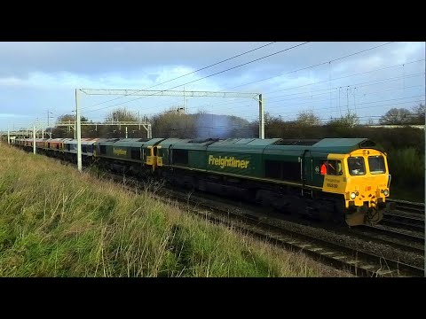 CONVOY of the YEAR!!!! 4 class 59s plus 4 class 66s!!! 4th January, 2023