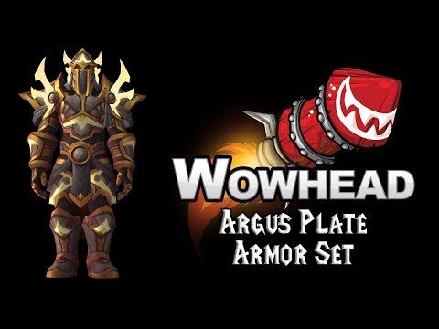 Argus Plate Armor Set - Patch 7.3