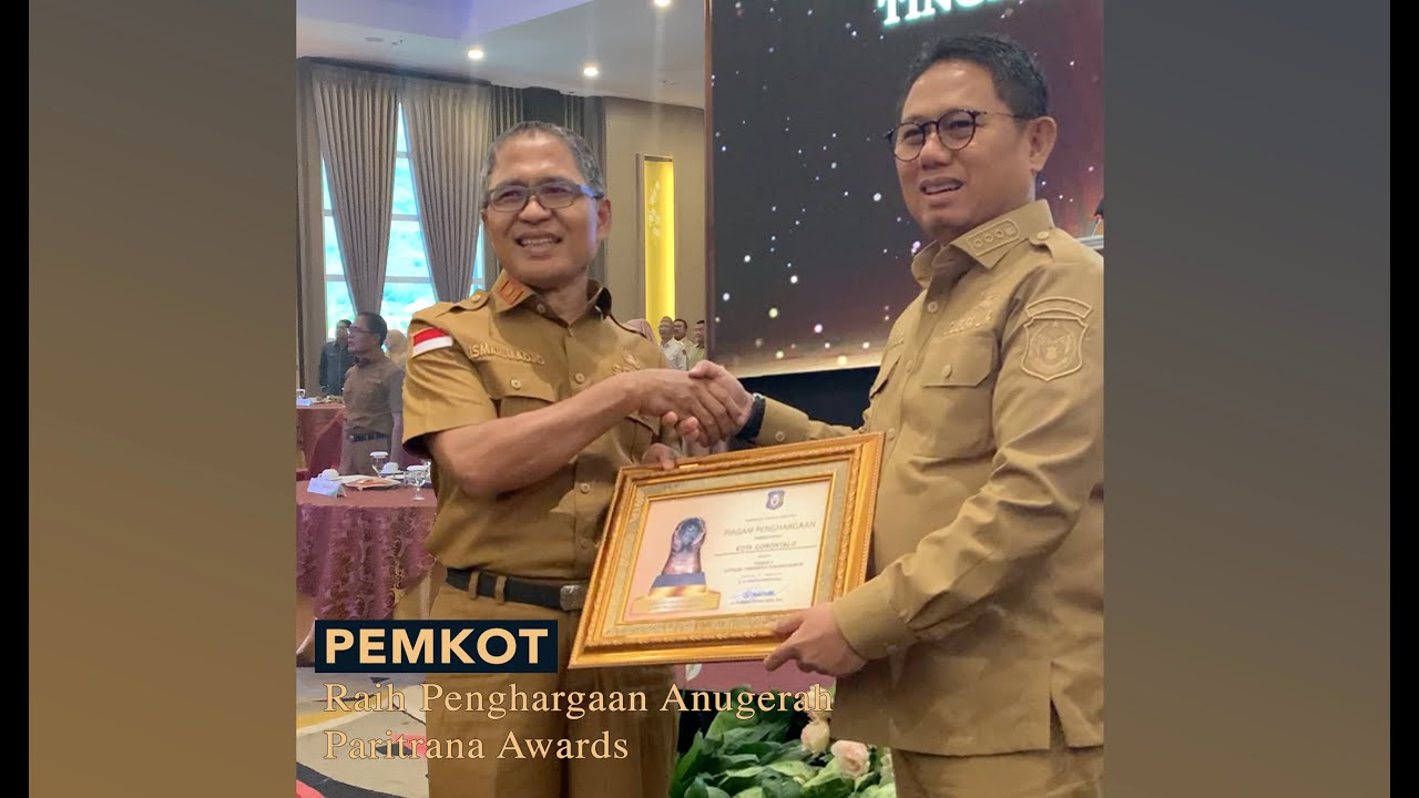 Pemkot Gorontalo Raih Peringkat 2 Anugerah Paritrana Awards