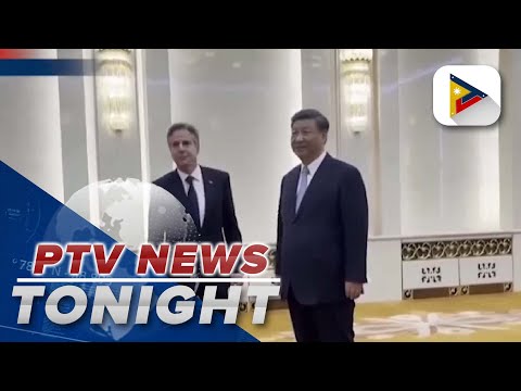 U.S. Sec. of State Antony Blinken meets Chinese Pres. Xi Jinping