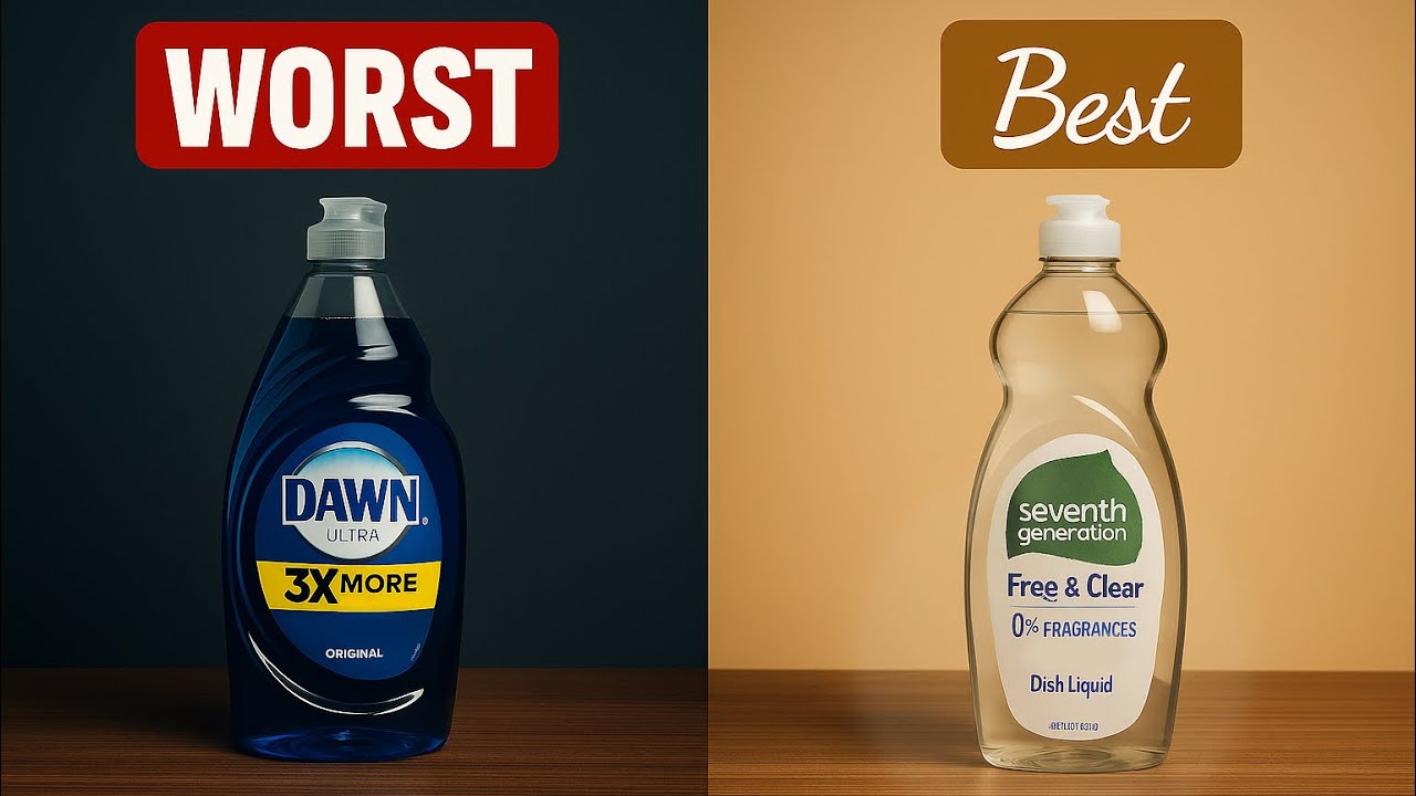 10 Dishwashing Liquids To AVOID! (And 3 That Are WORTH Buying)