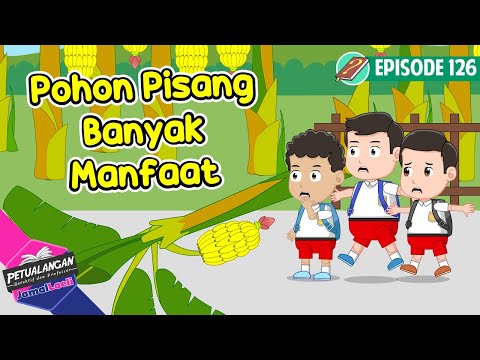 Pohon Pisang Bikin Kaget - Pohon Pisang Jatuh - Petualangan Jamal Laeli - Ensiklopedia anak - PJL