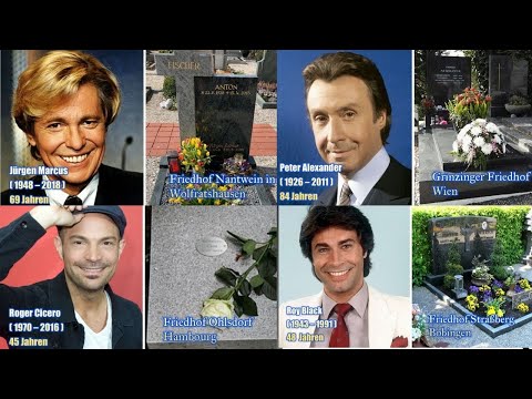 Deutsche/österreichische Sänger und ihre Ruhestätten: Ein Blick auf die Gräber der Stars
