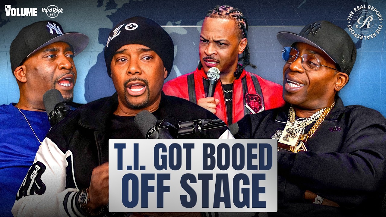 Rip Micheals says T.I. GOT BOOED doing stand-up & blamed him for it 😂 | The Real Report