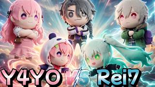 ゲマズ VS Y4T4【第1戦？】アソビ大全でRei7ちゃんをぺしょらせる笹木咲【にじさんじ切り抜き】