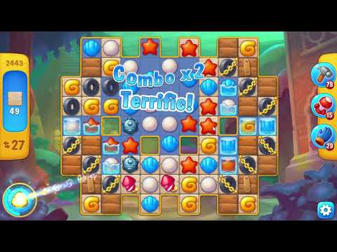 Fishdom 2443 Level - NO BooSTERS