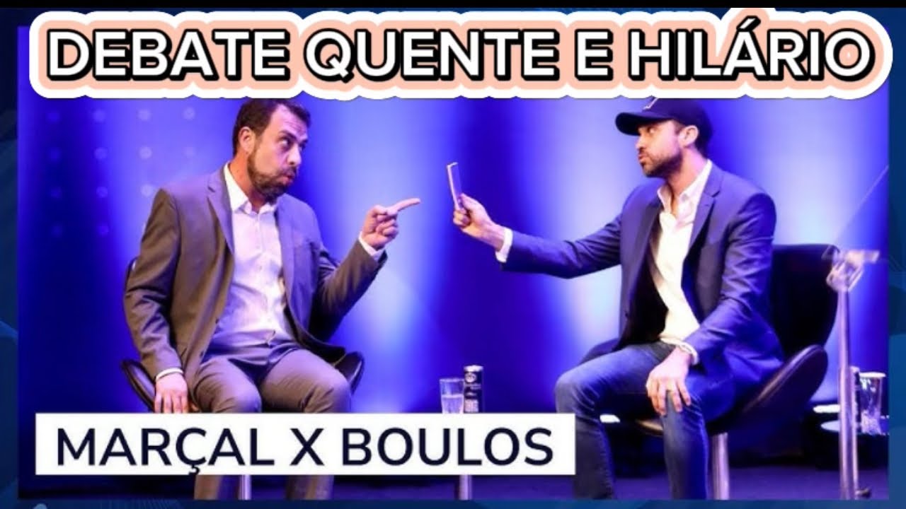 DEBATE QUENTE ENTRE MARÇAL E BOULOS