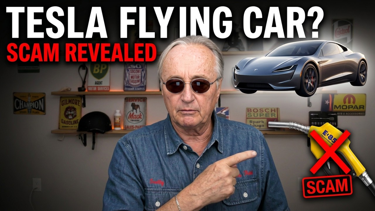 The Truth About Tesla’s New Flying Car (And Why E85 Gas Was a Giant Scam)