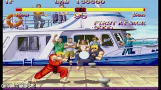 Attract Mode - Super Street Fighter II Running on the X68000 Z!