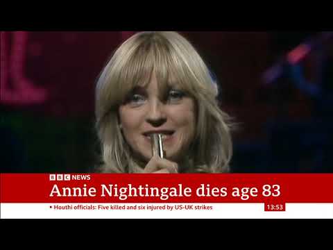 "Annie Nightingale has died" // BBC News Report - 12/1/24