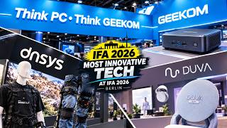 IFA 2026 Tech You Don’t Want to Miss – GEEKOM AI Cluster, DNSYS Exoske