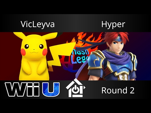 Smash Legends 2/17/17 - VicLeyva (Pikachu) vs Hyper (Roy) - Smash 4 Round 2