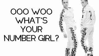Jedward - What&#39;s your number (Lyrics)