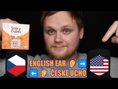 ASMR in different languages - Czech 🇨🇿 and English 🇬🇧 lesson