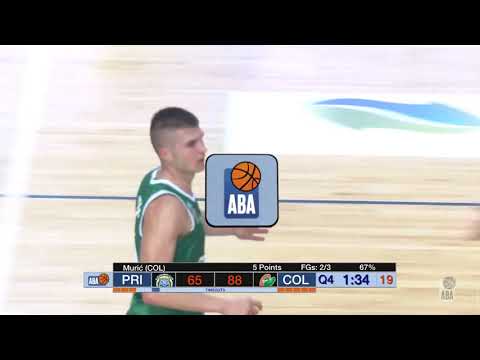 Steal and dunk by Edo Murić! (Koper Primorska - Cedevita Olimpija, 10.11.2019)
