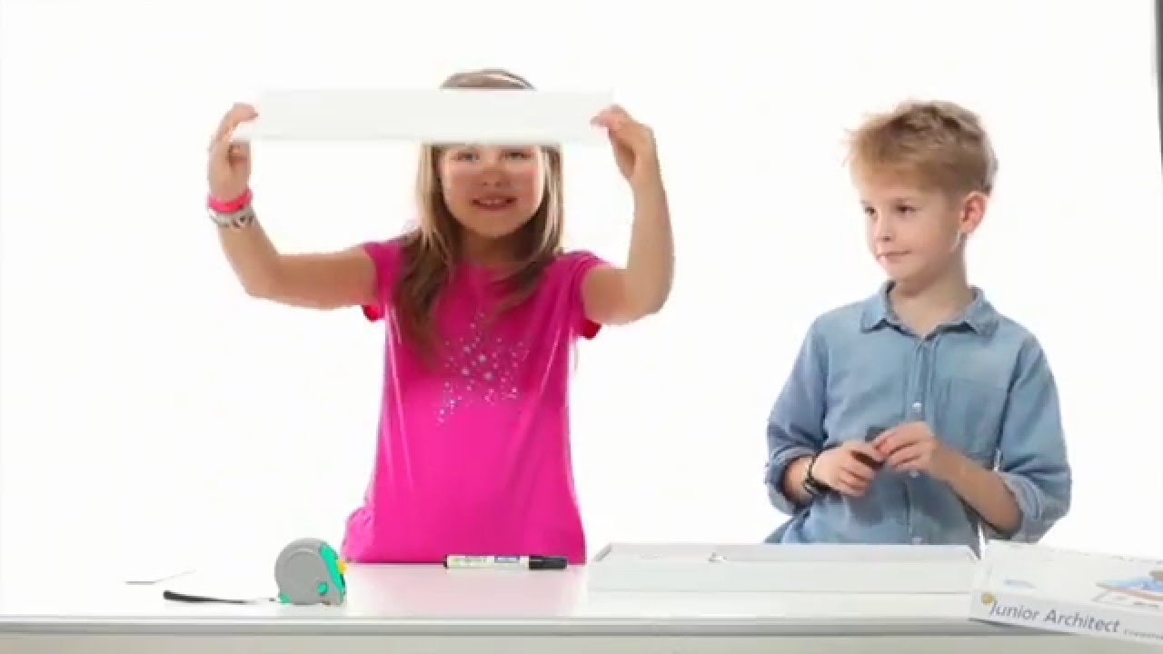 Junior Architect, zestaw edukacyjny Projektowanie mieszkania i domu