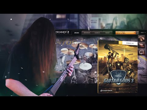 Toontracks Metal Guitar Gods 3 + EZDrummer Made of Metal + EZBass