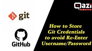 How to save/store git credentials to avoid re-login again and again