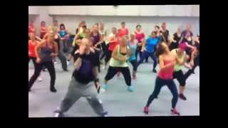 preview picture of video 'Be Schweppy Beatz @ Crazeexmas 2014, Dance Fitness Class 2'