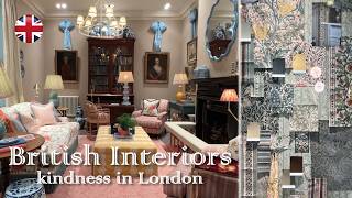 ロンドンで働くアラ還 🇬🇧 / 清掃員時代の忘れられない朝食 / 英国王室御用達のインテリアを巡る休日/ ウィリアム・モリス幻の新作/ 地下鉄で出会った若者の優しさ / リボンボードリメイク