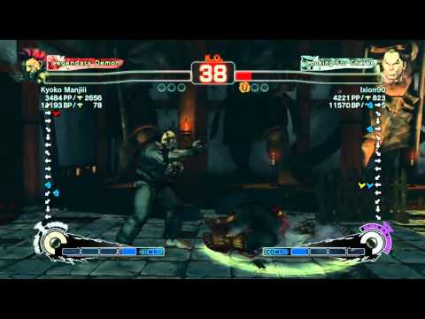 SSF4 AE 2012: Kyoko Manjiii (Akuma) vs Ixion90 (Dan) - Match 1