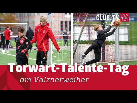 Spannender Perspektivwechsel & eine coole Erfahrung | Torwart-Talente-Tag | 1. FC Nürnberg