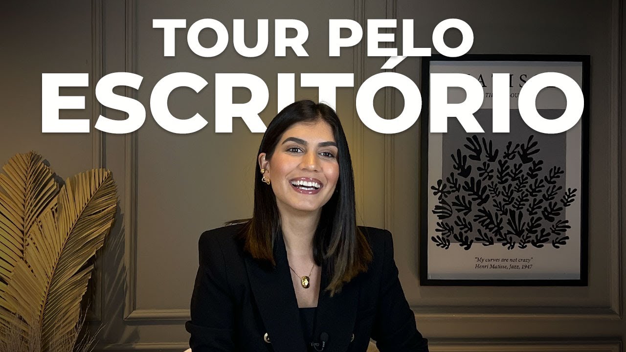 TOUR PELO MEU ESCRITÓRIO HOME OFFICE [2023] | ALINE RAMALHO