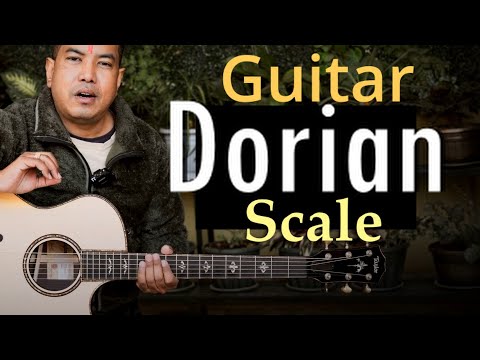 Dorian Scale On Guitar With  Motivational Speech In English Subtitled Mentioned