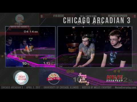 Watch the Throne 3 - Deegs (Ice Climbers) vs. Hideki Esposito (Link) - SSBM - Top 4 Losers Semis