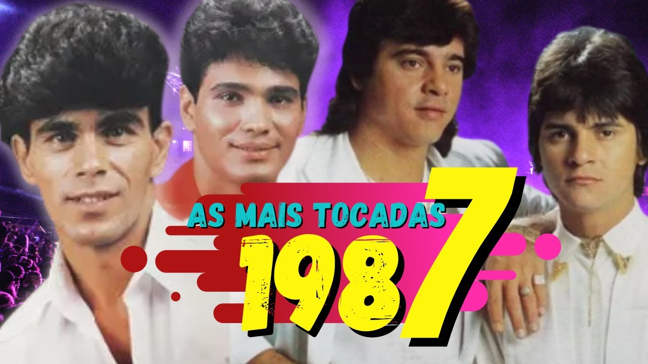 🤔VOCÊ LEMBRA quais eram AS SERTANEJAS mais TOCADAS em 1987{ TOP10 das sertanejas mais tocadas 1987}