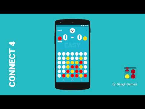 4 in a row Multiplayer - Connect 4 discs ! Video