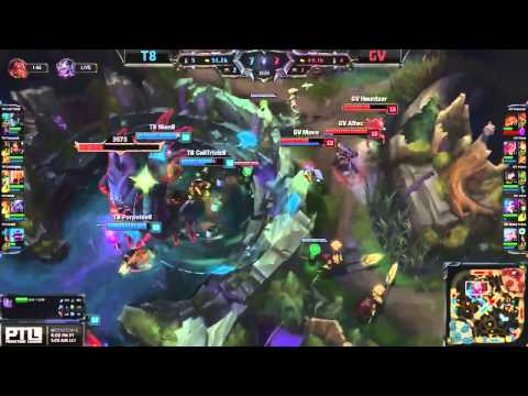 Move Steals Baron Twice   2015 NA LCS Summer W8