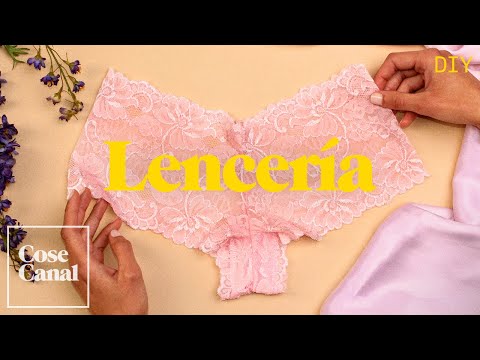 Culotte de encaje (braguita en 5 minutos). Costura DIY