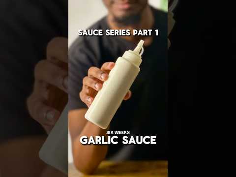 Sauce Series Part 1: Garlic sauce #garlic #Sauce #food