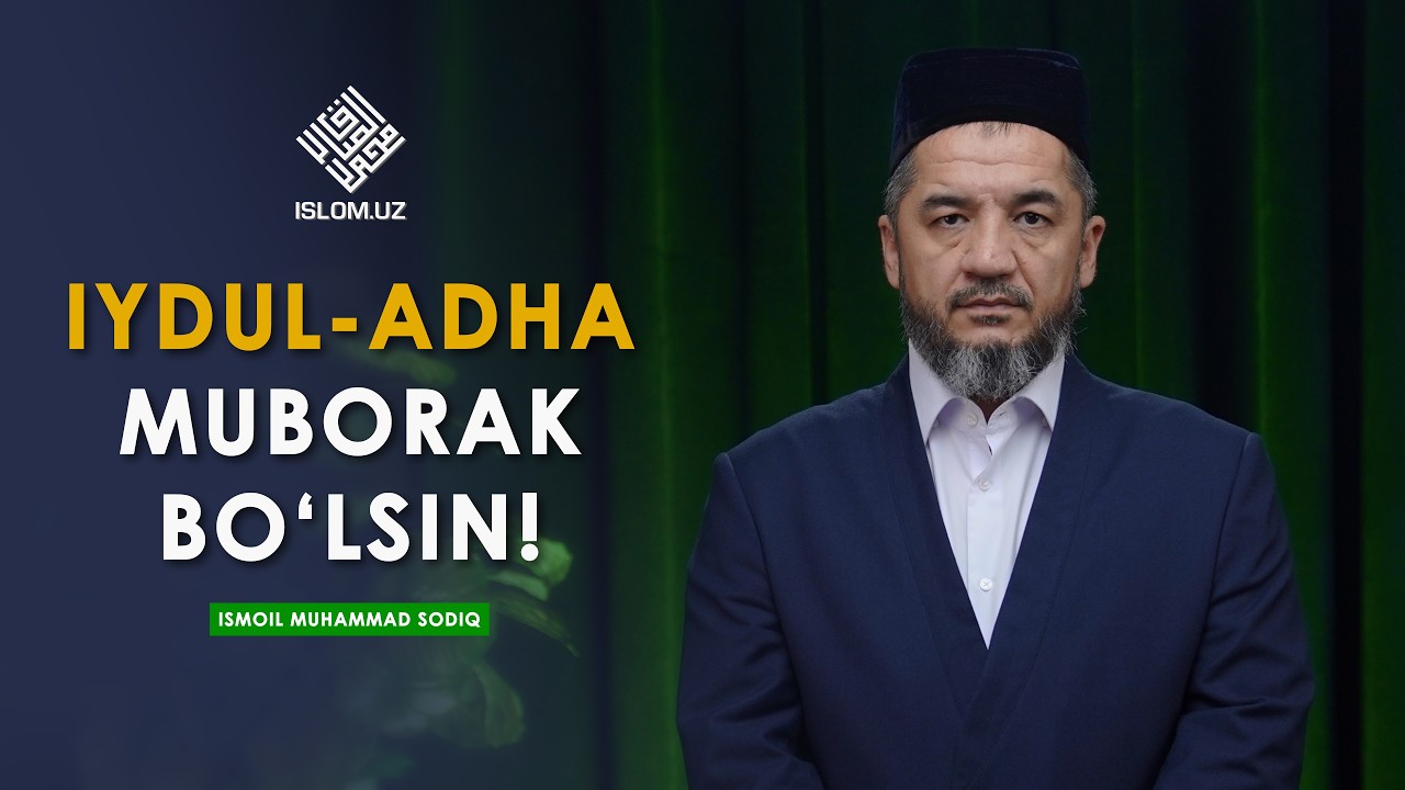 Qurbon hayitingiz muborak bo'lsin!