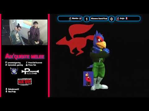 Mamba VS Amjo - WSF - Melee Singles Top 8 - Aix'quisite Melee